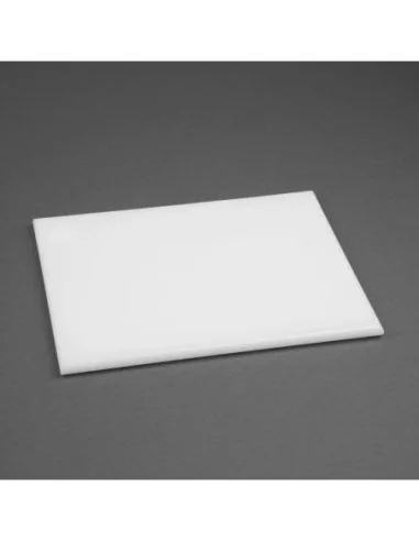Petite planche à découper haute densité Hygiplas blanche