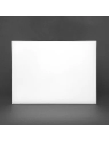 Petite planche à découper haute densité Hygiplas blanche