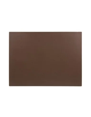 Grande planche à découper basse densité Hygiplas marron