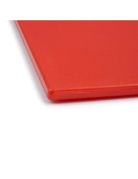 Grande planche à découper basse densité Hygiplas rouge