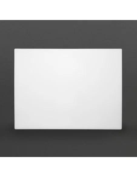 Grande planche à découper basse densité Hygiplas blanche