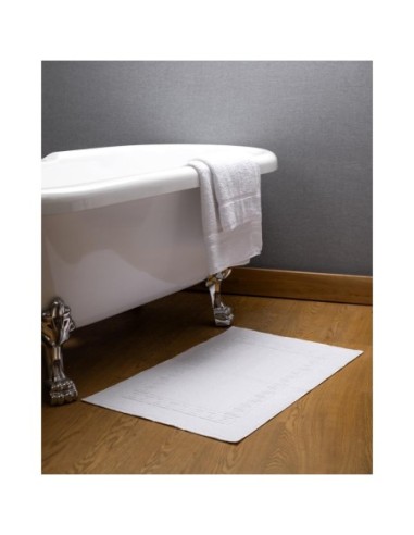Tapis de bain blanc Comfort Nova Mitre
