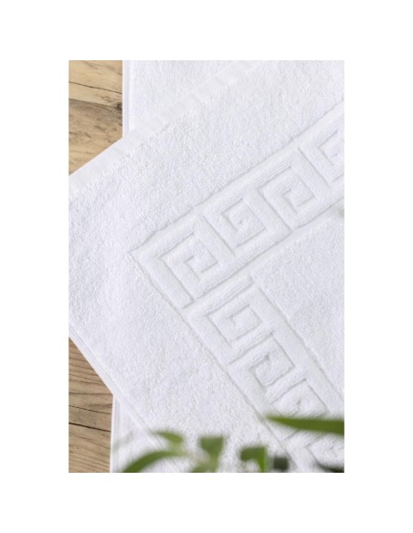 Tapis de bain blanc Comfort Nova Mitre