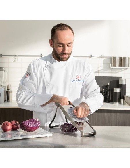 Mandoline japonaise en inox Louis Tellier Bron Compact Pro 