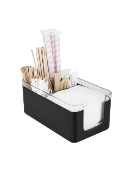 Rangement de bar ABS noir Olympia Kristallon 