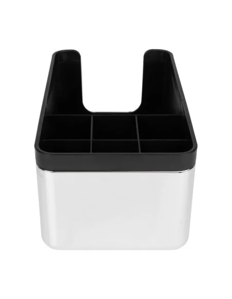 Rangement de bar chromé et ABS Olympia Kristallon