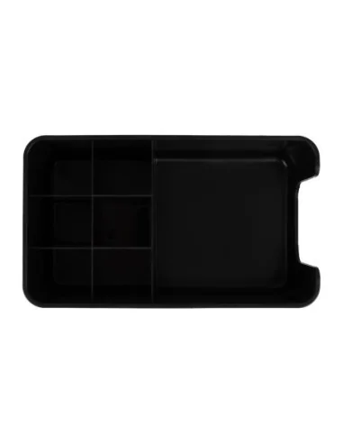 Rangement de bar chromé et ABS Olympia Kristallon