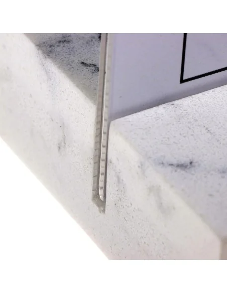 Présentoir de table Europel A5 polystone blanc