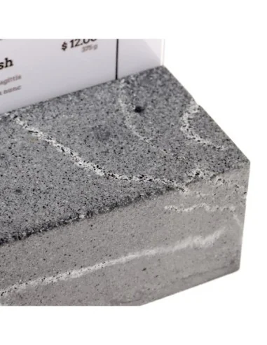 Présentoir de table Europel A4 polystone anthracite