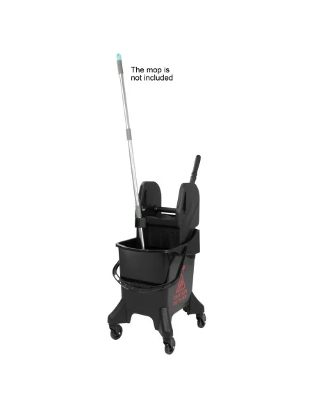 Seau essoreur haut 20 litres Jantex marquage rouge