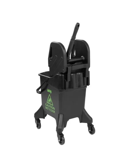 Seau essoreur haut 20 litres Jantex marquage vert