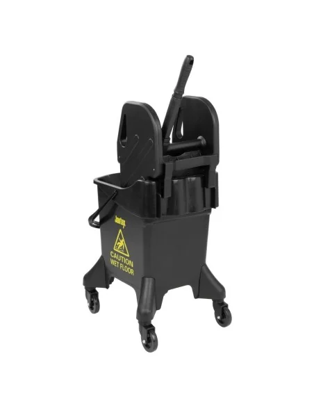 Seau essoreur haut 20 litres Jantex marquage jaune