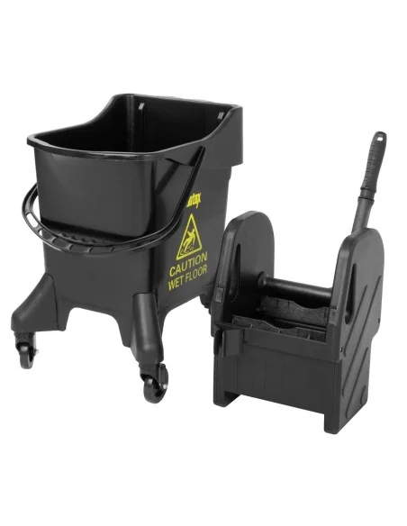 Seau essoreur haut 20 litres Jantex marquage jaune
