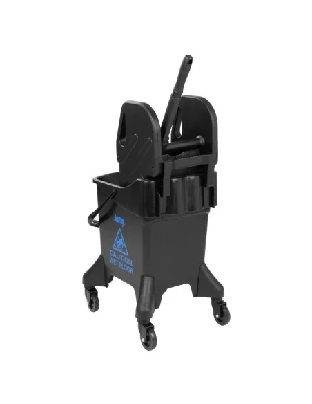 Seau essoreur haut 20 litres Jantex marquage bleu