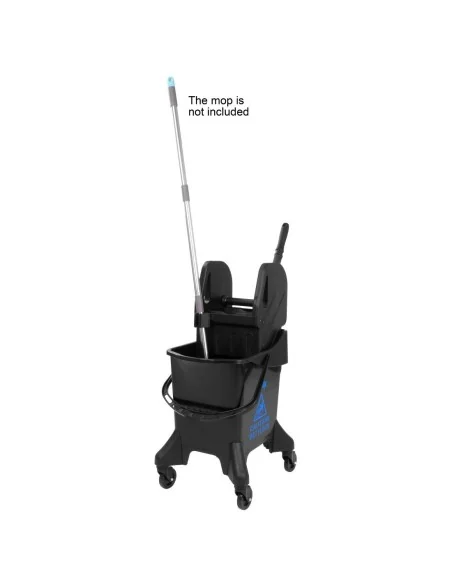 Seau essoreur haut 20 litres Jantex marquage bleu