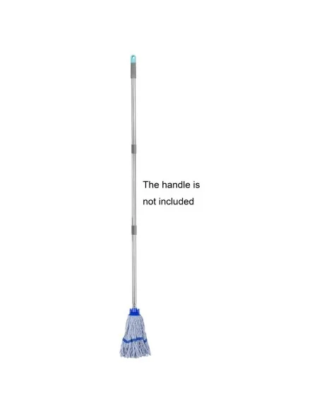Tête serpillière à franges Jantex bande bleue 200g