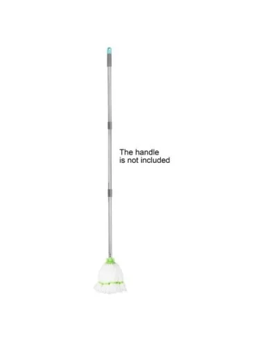 Tête serpillière en microfibre Jantex bande verte 150g
