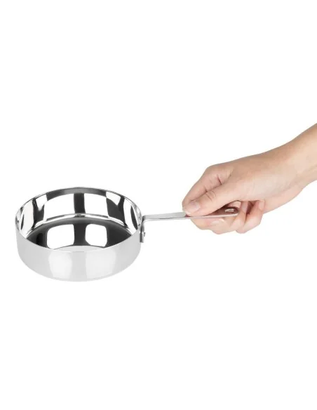 Mini casserole en inox Olympia Table Presentation 125x35mm