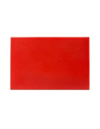Planche à découper standard haute densité Hygiplas rouge