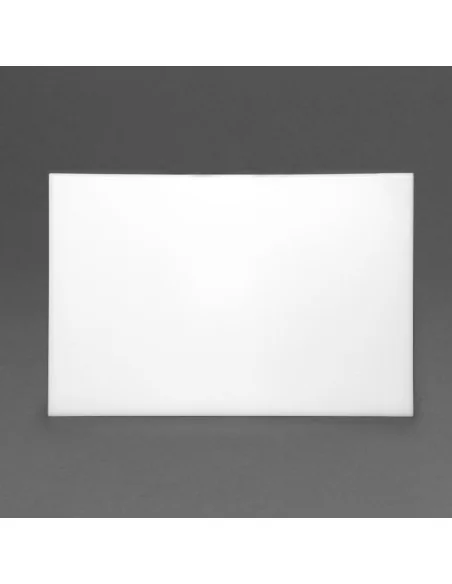 Planche à découper standard haute densité Hygiplas blanche