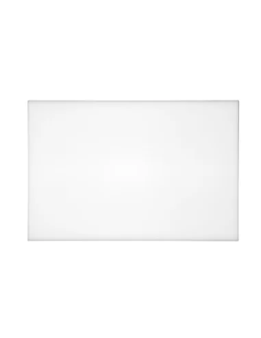 Planche à découper standard haute densité Hygiplas blanche