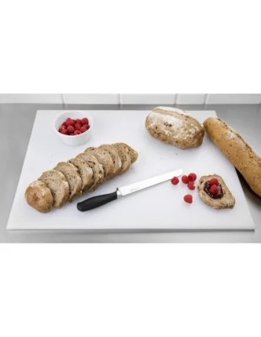 Grande planche à découper haute densité Hygiplas blanche