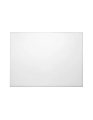 Grande planche à découper haute densité Hygiplas blanche