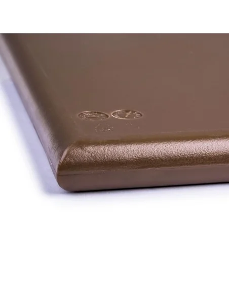 Planche à découper extra large haute densité Hygiplas marron