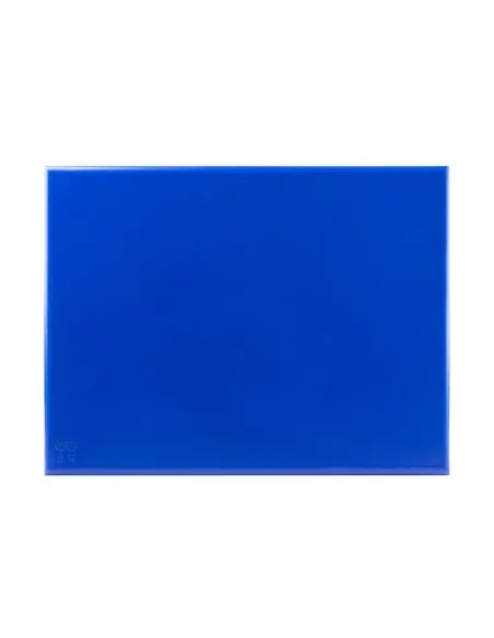 Planche à découper extra large haute densité Hygiplas bleue