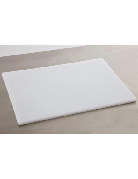 Planche à découper standard basse densité Hygiplas blanche