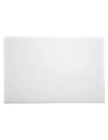 Planche à découper standard basse densité Hygiplas blanche