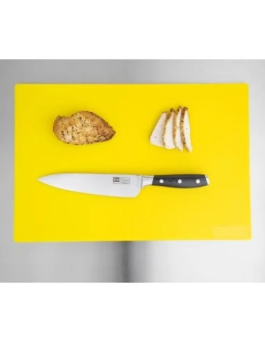 Planche à découper standard basse densité Hygiplas jaune