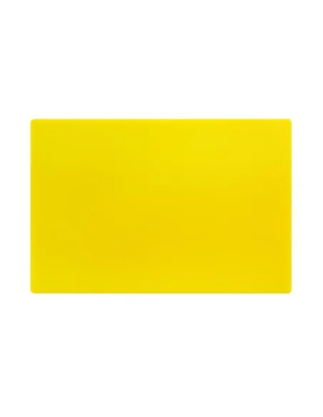 Planche à découper standard basse densité Hygiplas jaune
