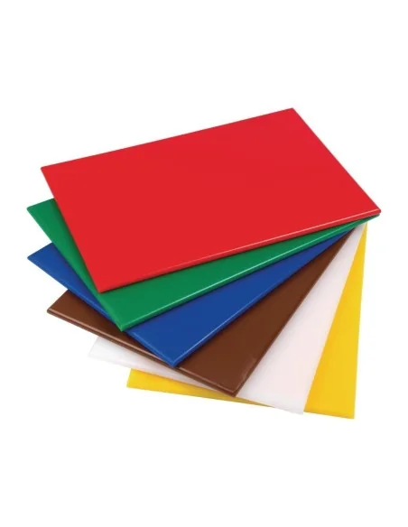Planche à découper standard basse densité Hygiplas jaune