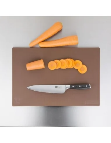 Planche à découper standard basse densité Hygiplas marron