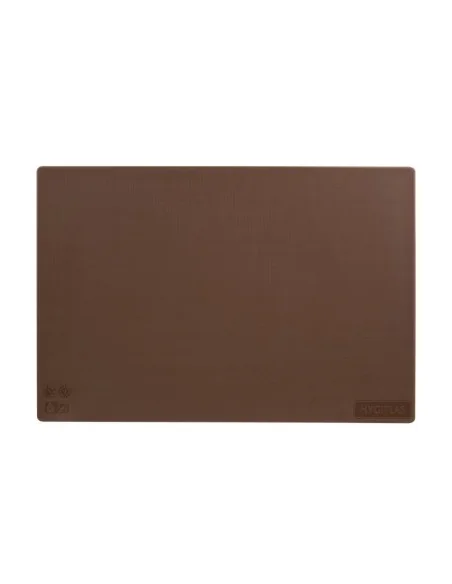 Planche à découper standard basse densité Hygiplas marron