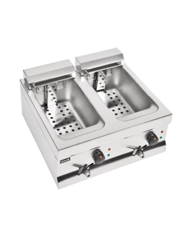 Friteuse électrique double Lincat Silverlink DF66
