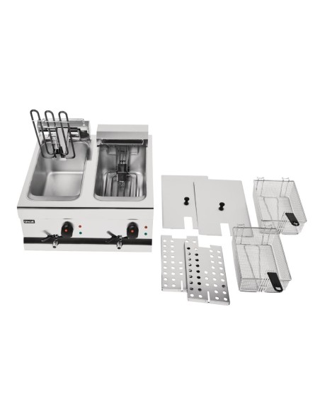 Friteuse électrique double Lincat Silverlink DF66