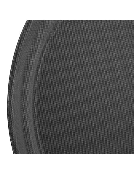 Plateau antidérapant en fibre de verre Olympia Kristallon rond noir 280mm