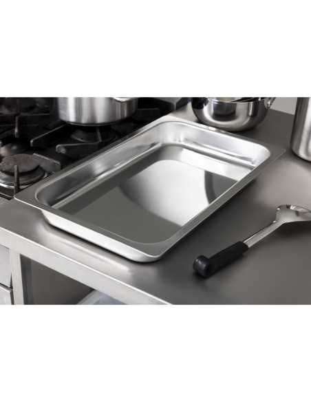 Plat à rôtir inox profond GN1/1 Matfer Bourgeat