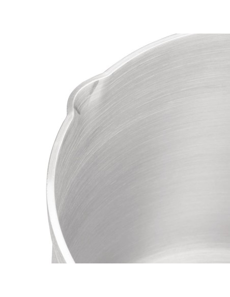 Marmite bain marie aluminium Vogue 10L