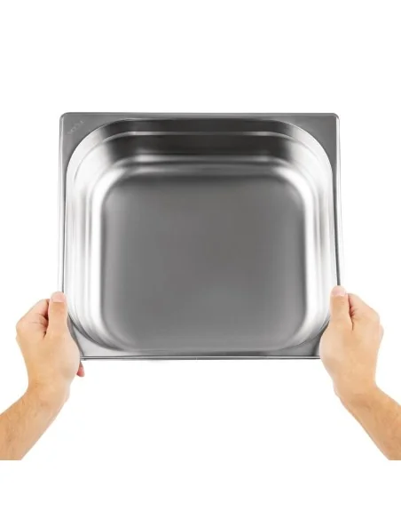 Bac Gastronorme inox GN 2/3 100mm Vogue