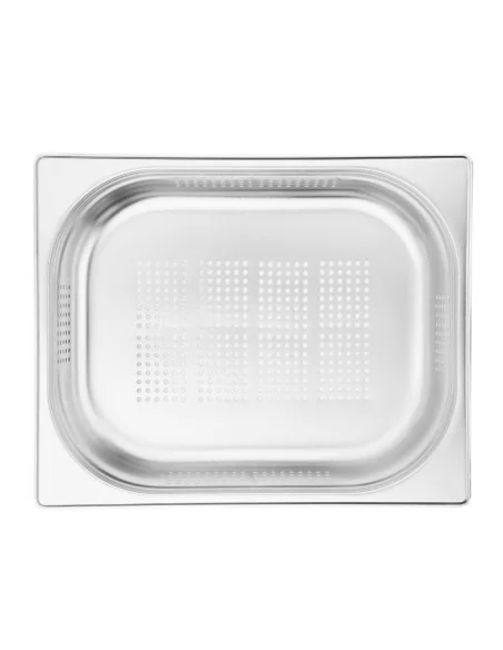 Bac Gastronorme inox perforé GN 1/2 65mm Vogue