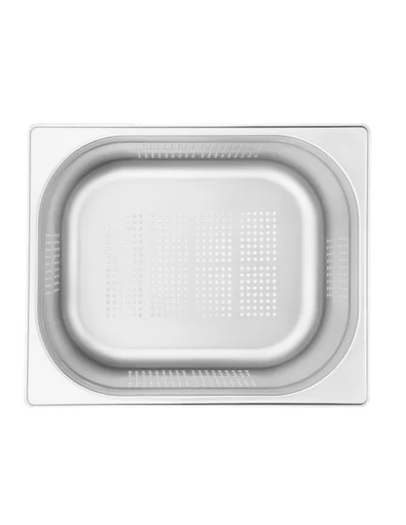 Bac Gastronorme inox perforé GN 1/2 150mm Vogue