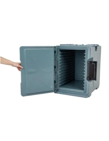 Conteneur isotherme à chargement frontal Cambro bleu ardoise