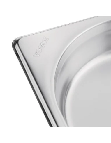 Bac Gastronorme inox GN 1/2 65mm Vogue