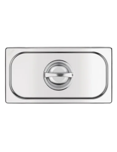 Couvercle GN 1/3 inox Vogue