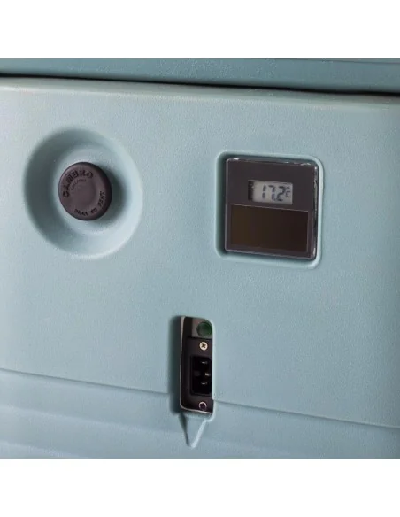 Conteneur alimentaire isotherme chauffant Cambro Camcart bleu ardoise