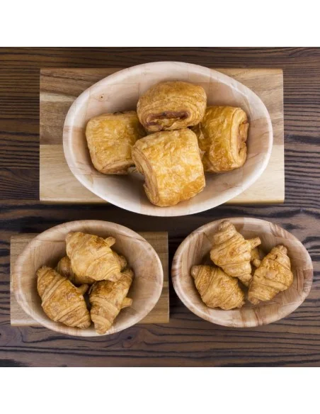 Corbeille ovale en bois petit modèle