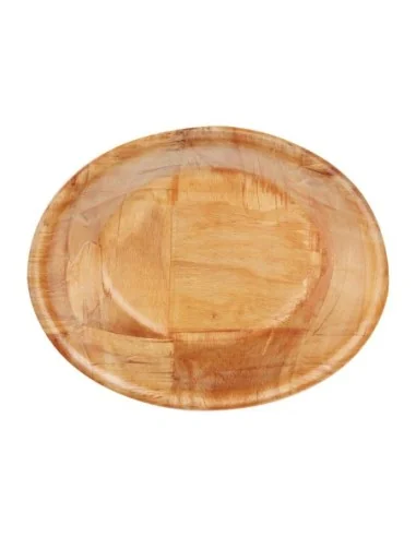 Corbeille ovale en bois petit modèle